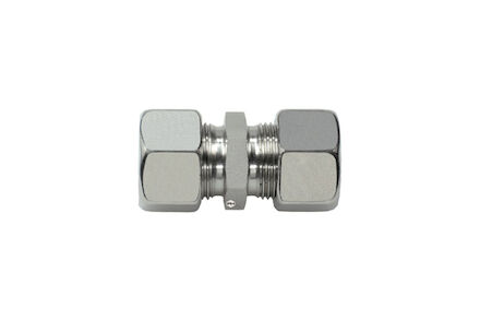 Stainless Cutting Ring Tube Coupling 24° - GV - Straight Couplings - Extra light type product photo