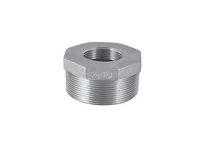 Malleable Stainless Steel straight adaptor male BSPT - female BSP - Type 241 product photo