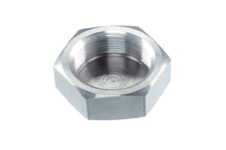 Stainless Hexagon Cap with BSP-Tread Female product photo