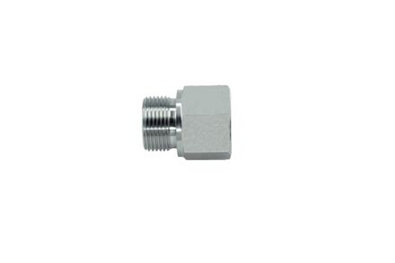 Stainless Hydraulic Adaptor - Straight Adaptor male BSP -female BSP form B product photo