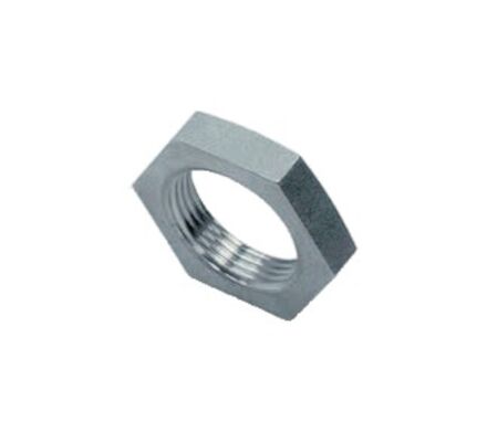 Stainless Locknut for Bulkhead Couplings BSP - Parallel product photo