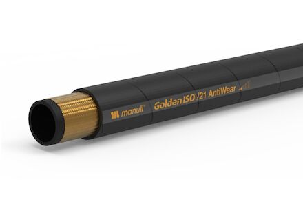 Manuli Goldeniso/21 Antiwear Hydraulic hose Wire Braid High Abrasion Resistantv - Smooth Cover photo du produit