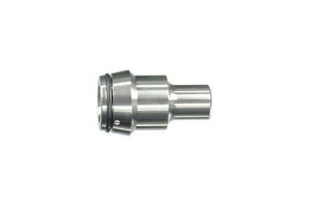 Stainless Welding nipples reducer- DIN 3861 - With O-ring Sealing - NBR - Matching Type 24°-Inside Tapers - Heavy type product photo
