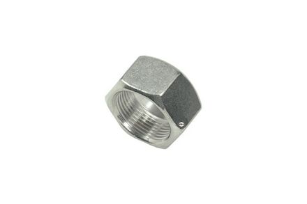 Stainless Nuts for Cutting Ring Connections -  DIN 3870 + DIN EN ISO 8434-1 - Light type product photo