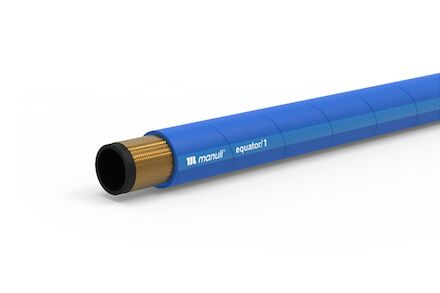 EQUATOR/1 (BLUE) - Hydrauliekslang 1 Gevlochten Staalinlage 1SN - Manuli Hydraulics