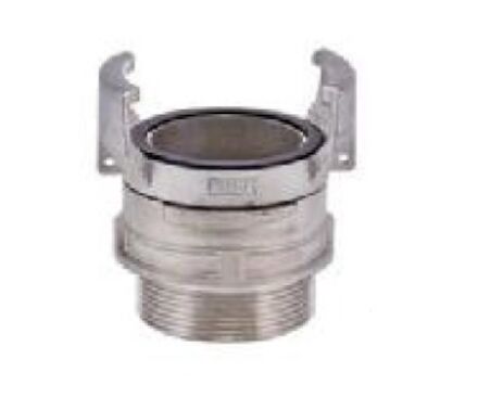 Aluminium Guillemin Head to Outside Thread BSPP with Locking Ring photo du produit