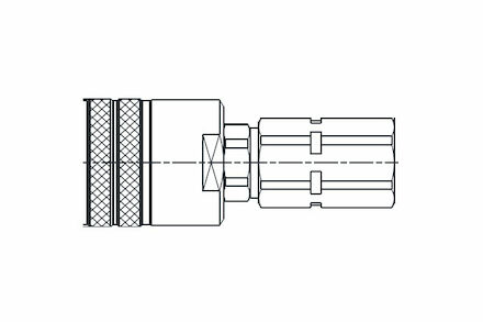 Szybkozłącze hydrauliczne — MQS-SG — Typ skręcany — Gniazdo — Metryczne żeńskie product photo