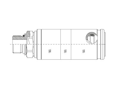 Szybkozłącze hydrauliczne — MQS-ARM — ISO A Push-Pull łączy się z wtykiem podciśnieniem — Gniazdo — metryczny męski product photo