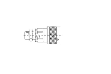 Hydrauliek snelkoppeling - ISO A - male - Metrisch product photo
