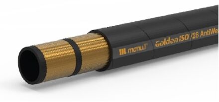 Manuli Goldeniso/28 Antiwear Hydraulic hose Wire Braid High Abrasion Resistant photo du produit