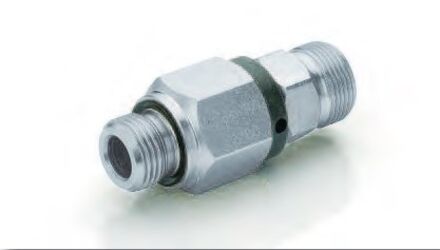Hydraulic Tube Coupling 24° Adjustable - Straight male 24°Metric - male BSP product photo