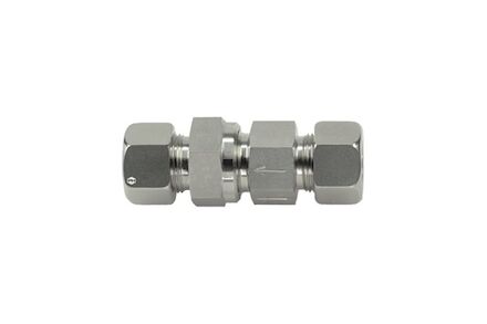 Stainless Non-return Valve - Straight male 24°cone Metric - male 24°cone Metric (L-version) Opening at 0,2Bar product photo