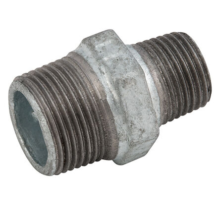 Malleable Steel Straight Reducing Adaptor male BSPT - male BSPT - Type 245 photo du produit