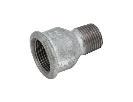 Malleable Steel Straight Reducing Adaptor male BSPT - female BSP - Type 246 photo du produit