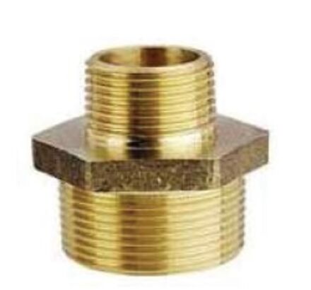 Malleable Brass Straight Reducing Adaptor male BSPT - male BSPT - Type 245 photo du produit