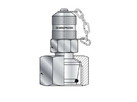 Test coupling SMK20 DKOL PN250