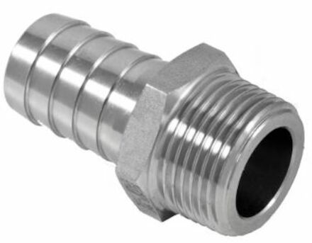 Stainless Non Hydraulic Hose Inserts Threaded photo du produit