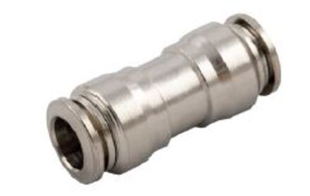 Pneumatic Straight connector Metric tube with Metal Collet photo du produit