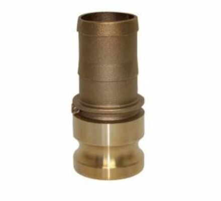 Brass Camlock Type E - Male Groove x Hose Nipple photo du produit