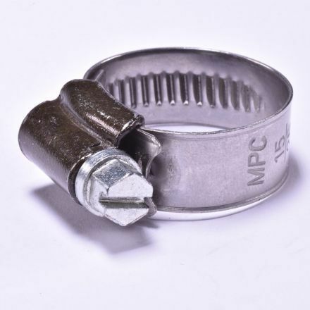 Worm Gear Clamp - type ST Steel Zinc Plated W1