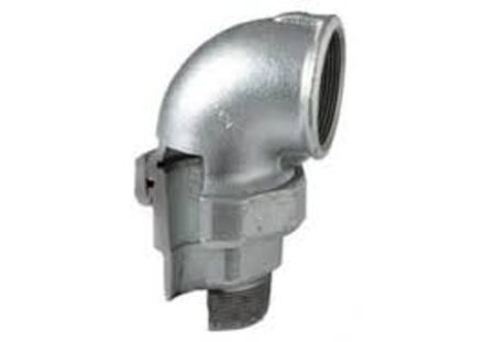 Malleable Iron union Elbow 90° Male BSPT - Female BSP photo du produit