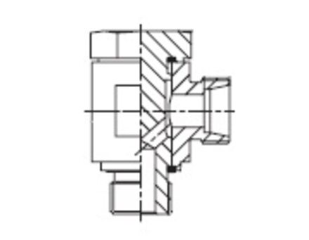 Banjo Coupling - Thread Metric Parallel - Form X - LL type photo du produit