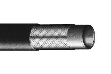 Superjet (černá) -  Hydraulická hadice  k čištění vodou - 1 ocelový oplet - Manuli Hydraulics product photo