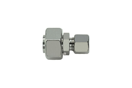 Stainless Tube Coupling 24° - Straight male 24°Metric - female 24°Metric product photo