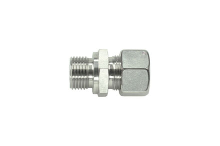Stainless Cutting Ring Tube Coupling 24° - BSP Male Stud - Parallel - B - Heavy type product photo