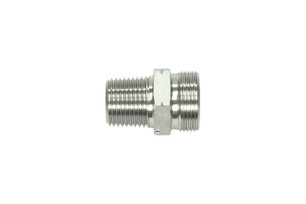 Stainless Cutting Ring Tube Coupling 24° - NPT Male Stud Coupling Bodies - OMD - Heavy type product photo