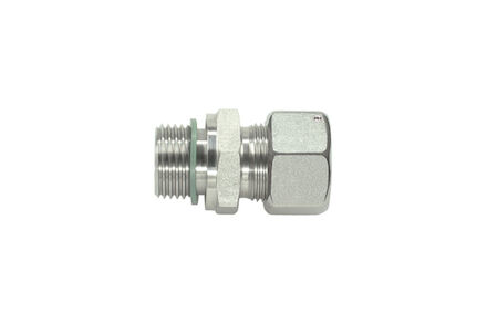 Stainless Cutting Ring Tube Coupling 24° - Male Stud Couplings - BSP - Parallel - Heavy type product photo