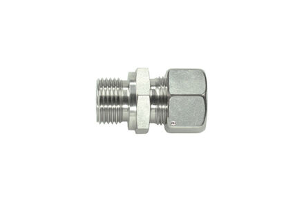 Stainless Cutting Ring Tube Coupling 24° - BSP Male Stud Couplings - Parallel - B - Light type product photo
