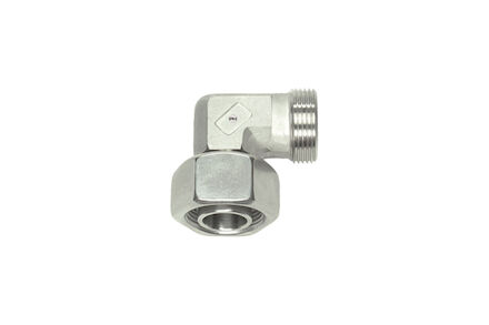 Stainless Tube Coupling 24° - 90° Elbow male 24°Metric - female 24°Metric product photo