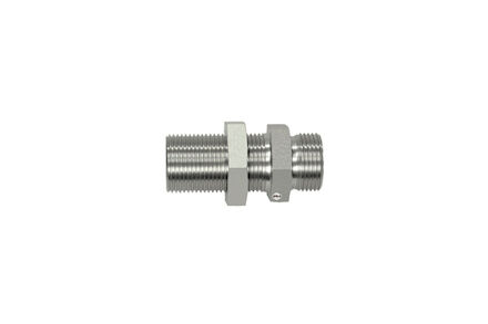 Stainless Tube Coupling 24° - Straight male 24°Metric - male 24°Metric product photo