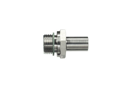 Stainless Stud Standpipe connector Non assembled Metric parallel with elastomer profile ring -Viton
