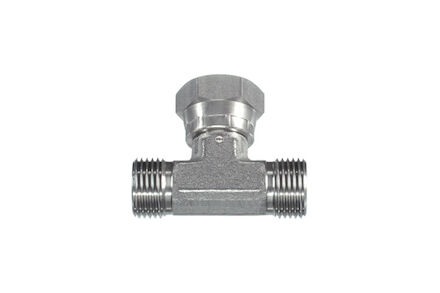 Stainless Hydraulic Adaptor - Branch Tee male BSP - female BSP product photo