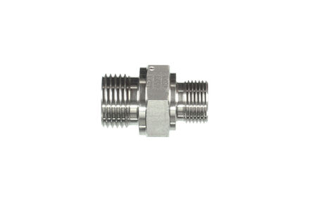 Stainless Hydraulic Adaptor - Straight Adaptor BSP/BSP male parallel product photo