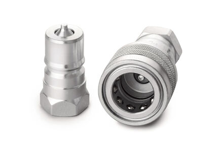 Hydraulic Quick Coupling - MQS-B - ISO B - Female part - NPTF Female - Stainless Steel product photo